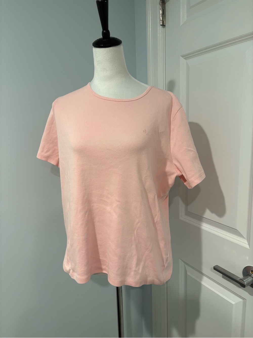 Ralph Lauren Light Pink Short Sleeve Crew Tee